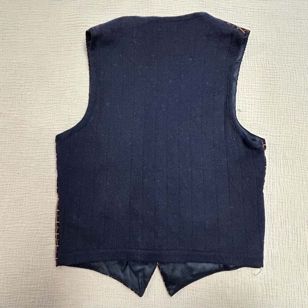Vintage Bud Berma Originals Plaid Corduroy Vest - Picture 7 of 12